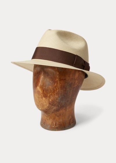 Men's Ralph Lauren Hand-Woven Panama Hats | 951846BAN